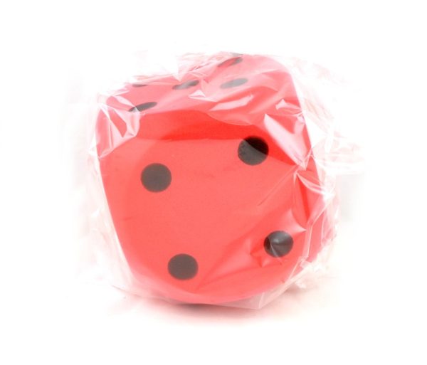 Dobbelsteen Soft 15cm - 1 exemplaar - Afbeelding 2