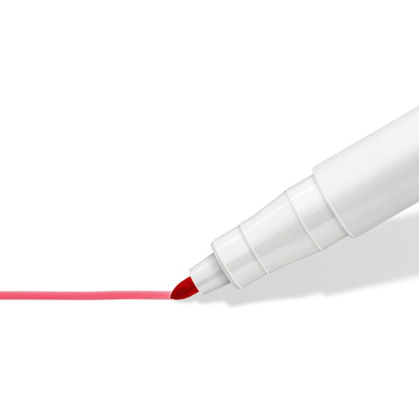Lumocolor Whiteboardmarker 1mm/ronde punt - 4stuks (rood/blauw/groen/zwart) - Afbeelding 3
