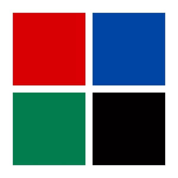 Lumocolor Whiteboardmarker 1mm/ronde punt - 4stuks (rood/blauw/groen/zwart) - Afbeelding 6