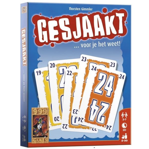 Gesjaakt - kaartspel