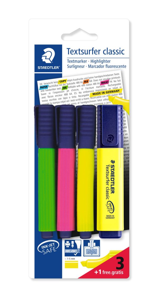 Tekstmarker Textsurfer Classic - 3+1 gratis