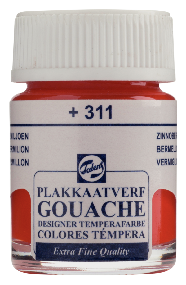 Talens Plakkaatverf Extra Fijn 16ml - Vermiljoen
