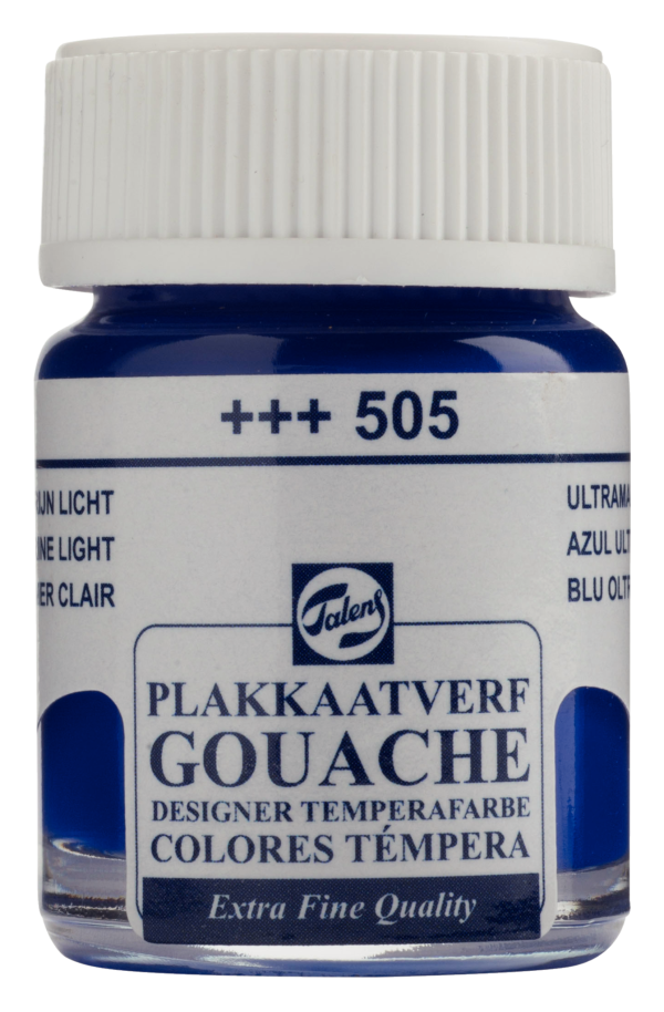 Talens Plakkaatverf Extra Fijn 16ml - Ultramarijn Licht