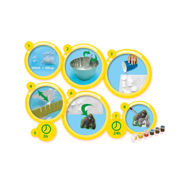 SES Creative Gieten en schilderen - Dieren - Afbeelding 4
