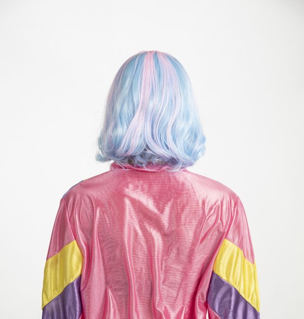 Pruik Mermaid - 1 kleur - Afbeelding 2