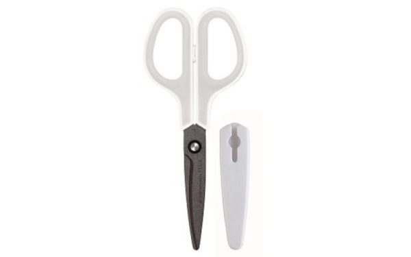 PLUS JAPAN Schaar EXTRA met fluorine mes 17,5cm - wit