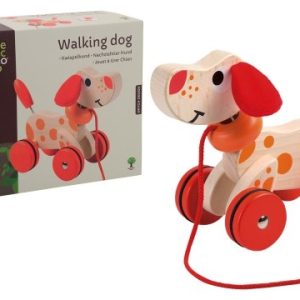 Jouéco – Houten kwispel hondje