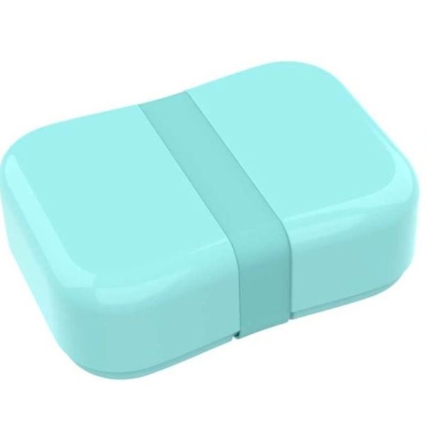 Lunch Buddies Brooddoos "Pastel" - Strap Uni Blauw