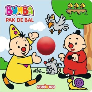 Bumba – Pak de bal (kartonboek met rollende bal)