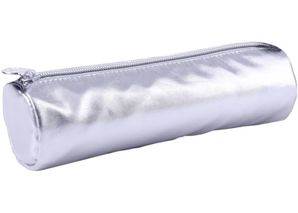QC SPARKLE - Pennenzak (rond) 21cm (silver grey tyvek)