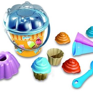 Emmerset cupcake/ijsjes 12-delig (zandvormen) – 18cm