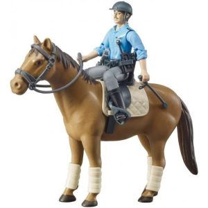 Politieagent met paard