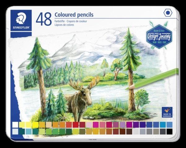 Kleurpotloden Design Journey - 48stuks