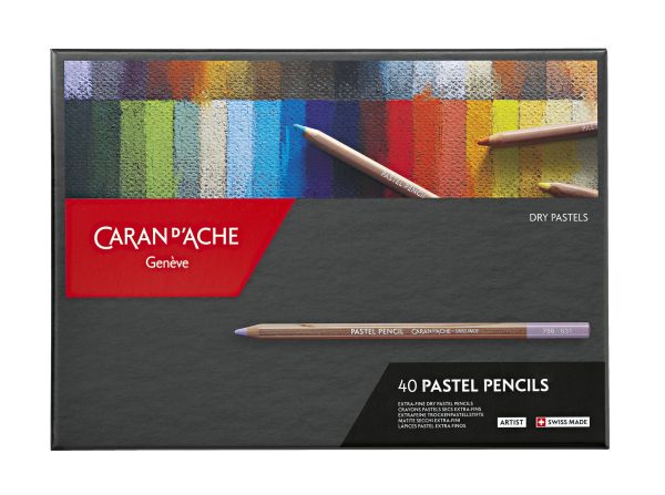 Caran d'Ache Kleurpotloden Pastel - 40stuks in karton etui