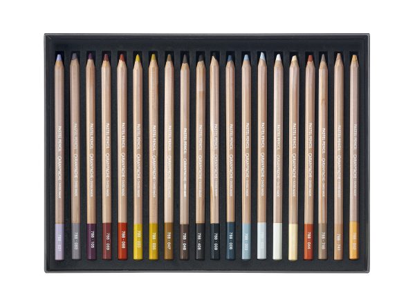 Caran d'Ache Kleurpotloden Pastel - 40stuks in karton etui - Afbeelding 3