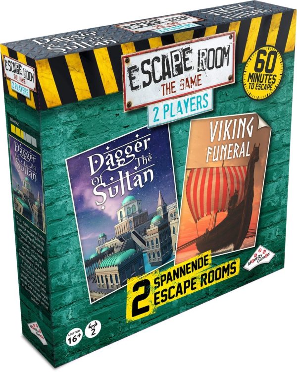 Escape Room The Game (2 players) - Dagger of the Sultan & Viking Funeral