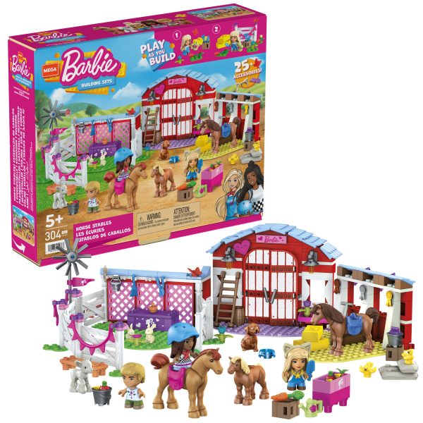 Mega Construx Barbie - Paardenstallen - Afbeelding 3