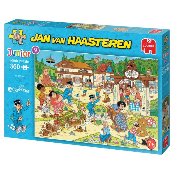 Jan van Haasteren Junior 9 - Max & Moritz Efteling (360stuks) - Afbeelding 3