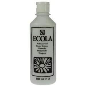 Talens Plakkaatverf Ecola 500ml – Wit