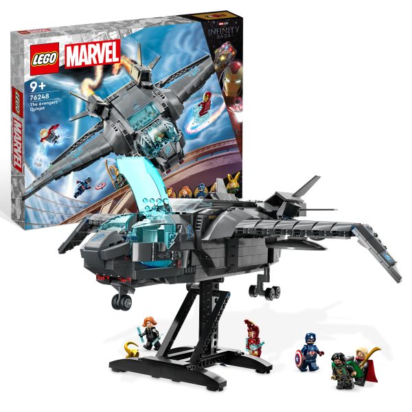 LEGO Marvel Avengers The Infinity Saga De Avengers Quinjet -76248 - Afbeelding 2