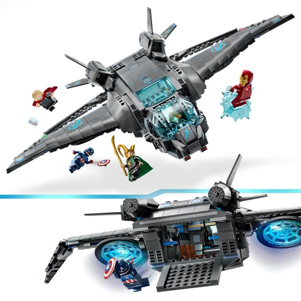 LEGO Marvel Avengers The Infinity Saga De Avengers Quinjet -76248 - Afbeelding 5