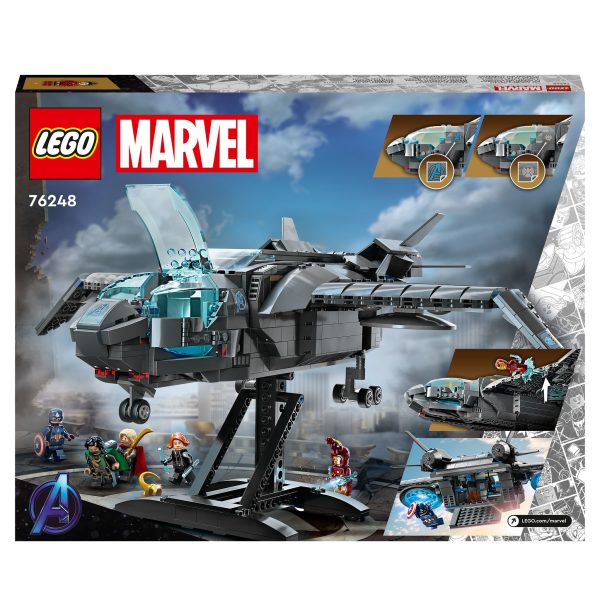 LEGO Marvel Avengers The Infinity Saga De Avengers Quinjet -76248 - Afbeelding 9