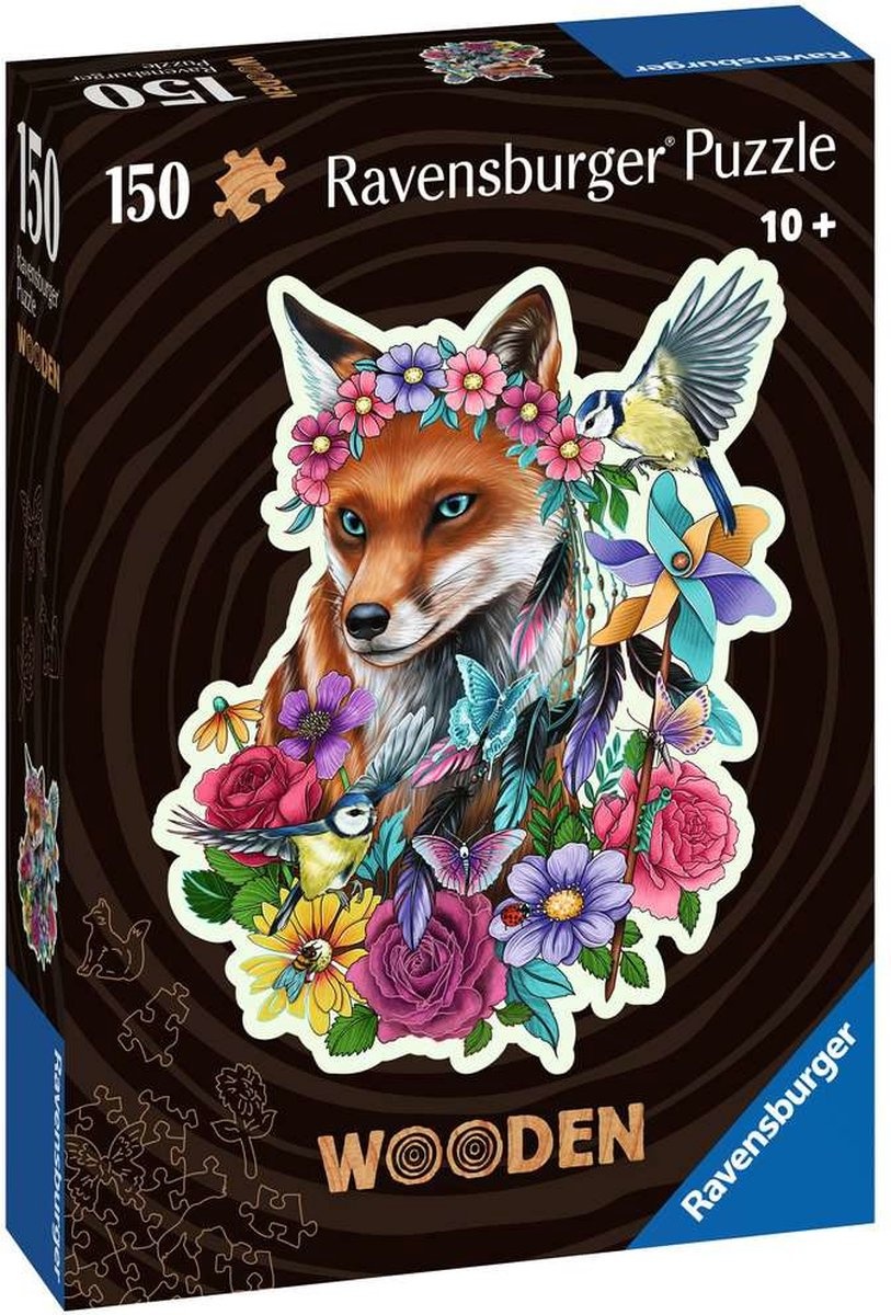 Puzzel (hout) 150stuks - Vos
