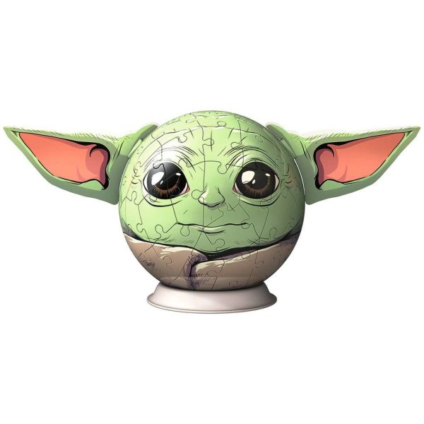 3D Puzzel (77stuks) - Disney Star Wars The Mandalorian - Grogu met oren - Afbeelding 3