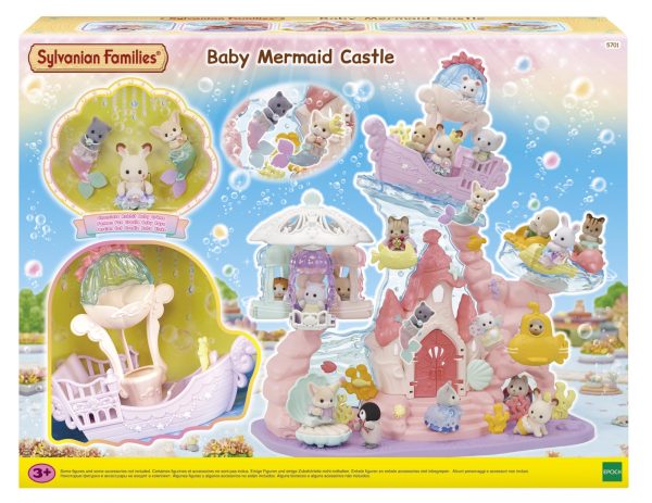 Sylvanian Families - Baby zeemeermin kasteel - Afbeelding 2