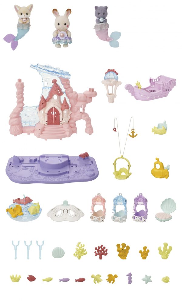 Sylvanian Families - Baby zeemeermin kasteel - Afbeelding 5