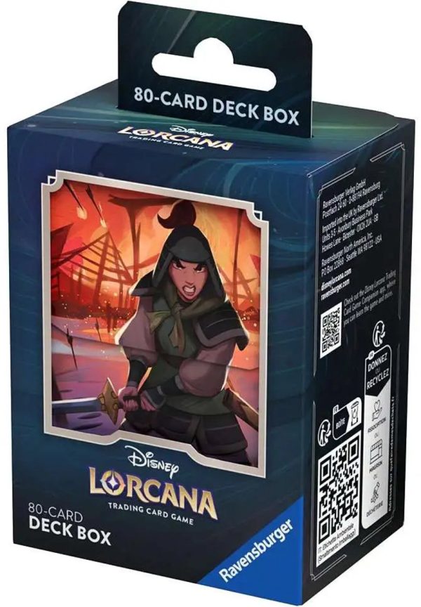 Disney Lorcana - Trading Card Game - Deck Box - Mulan (80 kaarten) - Afbeelding 2