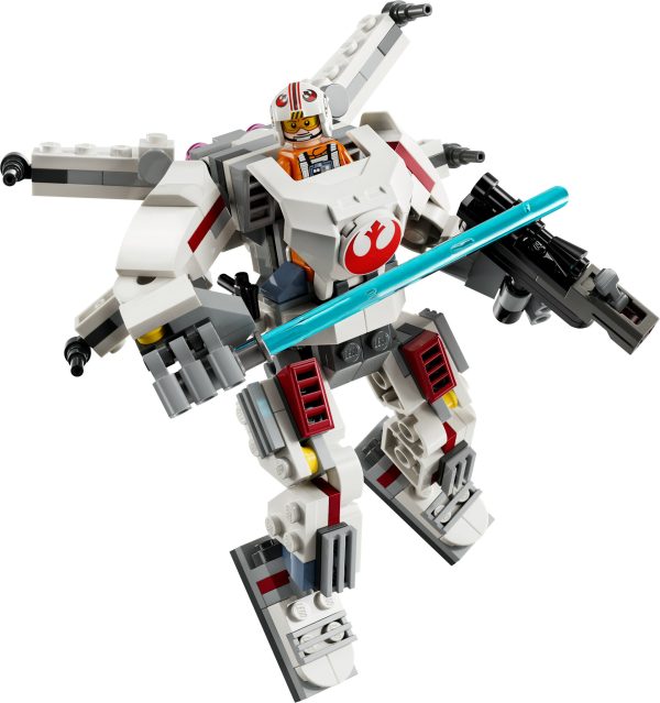 LEGO Star Wars Luke Skywalker X-wing mecha - 75390 - Afbeelding 2