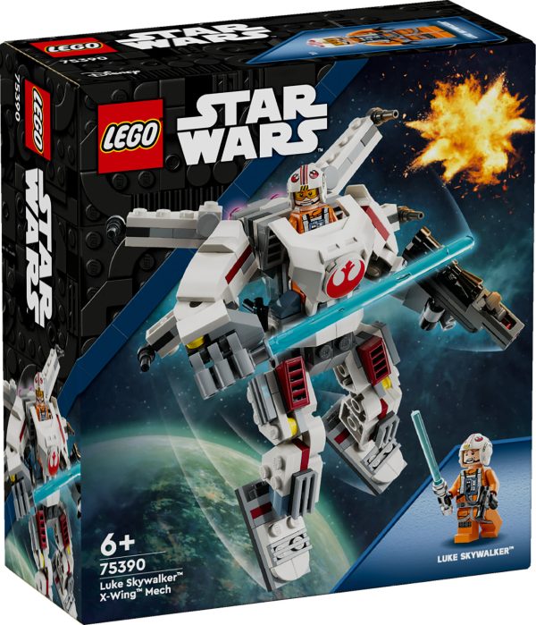 LEGO Star Wars Luke Skywalker X-wing mecha - 75390 - Afbeelding 5