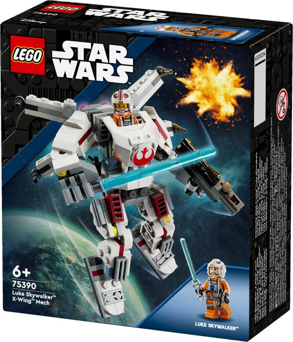 LEGO Star Wars Luke Skywalker X-wing mecha - 75390 - Afbeelding 6