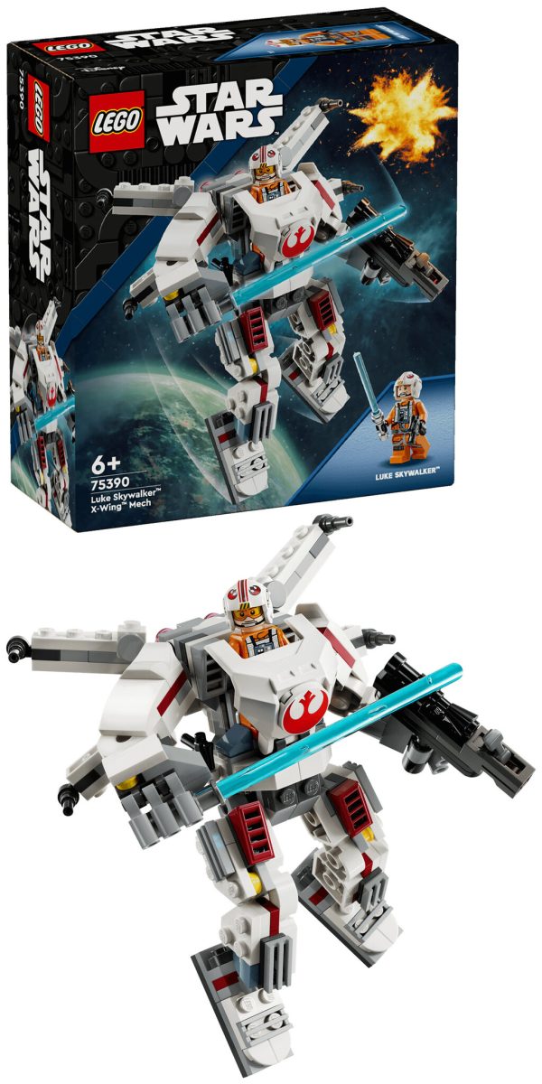 LEGO Star Wars Luke Skywalker X-wing mecha - 75390 - Afbeelding 9
