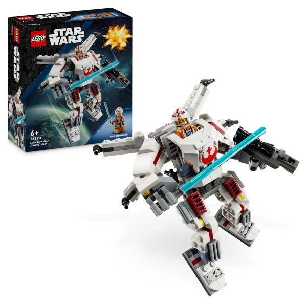 LEGO Star Wars Luke Skywalker X-wing mecha - 75390 - Afbeelding 10