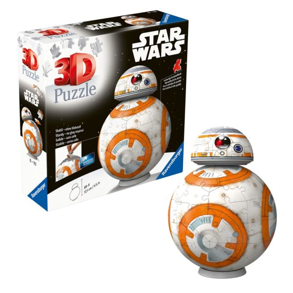 Ravensburger puzzel 3D Star wars BB8 - Afbeelding 3