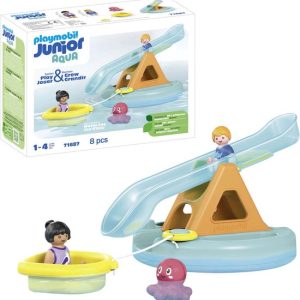 PM Junior aqua zwemeiland met waterglijbaan – 71687