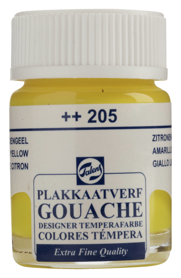 Talens Plakkaatverf Extra Fijn 16ml - Citroengeel
