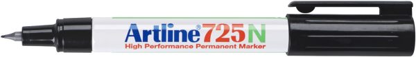 Artline Permanente Marker "725N" extra fijne punt, lijndikte 0.4mm - zwart