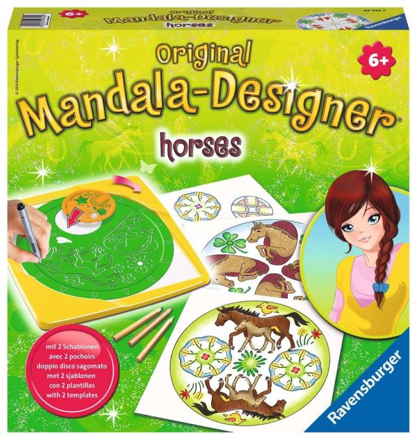Mandala Designer - Horses 2-in-1 (midi)