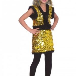 Paillettenpakje Goud