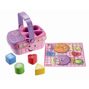 Grappige geluiden picknick met vormen