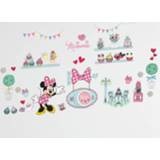 Minnie Ding dong deurbel muurstickers