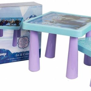 Frozen zit en kleur tafel