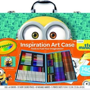 Minions – Kleurkoffer 140stuks