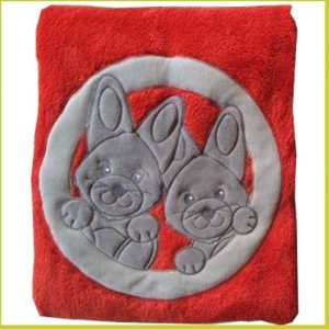 Well-soft deken – rood