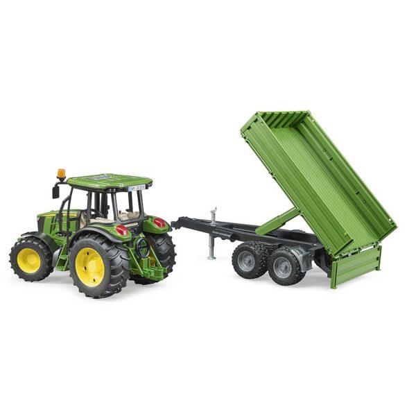 Traktor John Deere 5115M met kiepaanhanger - Afbeelding 2