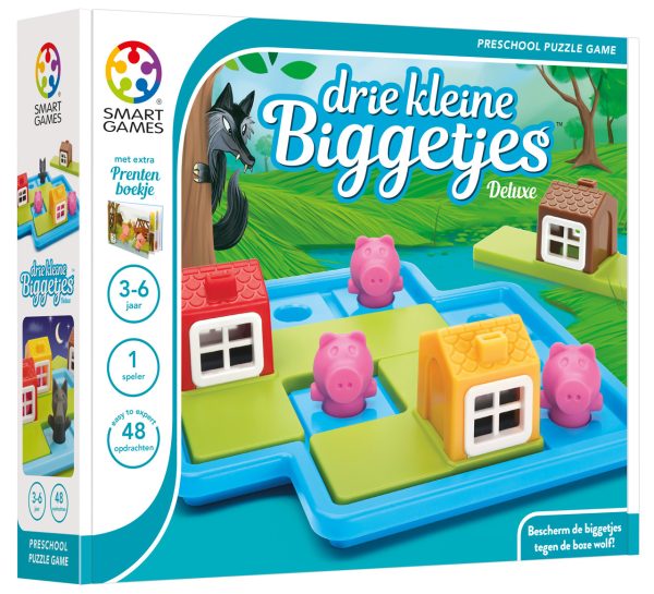 Smart Games - De Drie Kleine Biggetjes Deluxe