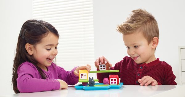 Smart Games - De Drie Kleine Biggetjes Deluxe - Afbeelding 3